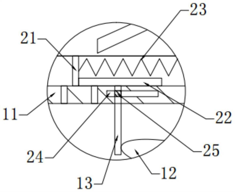 A crushing device for processing medicinal materials