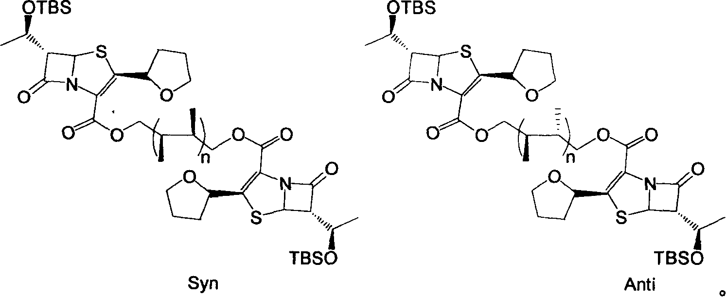 Faropenem sodium synthesis method from reaction by-product