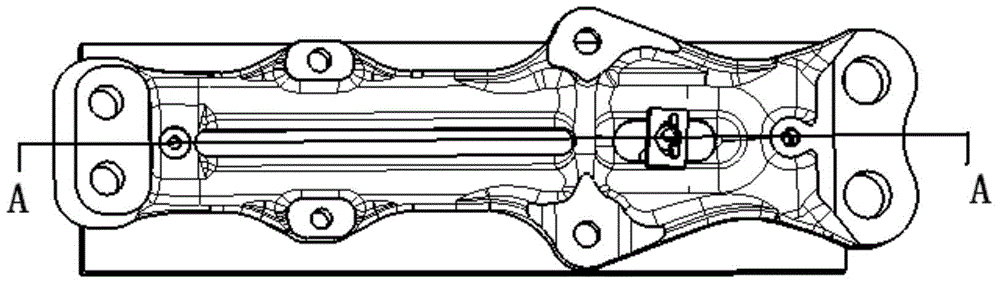 Airplane splint measuring tool