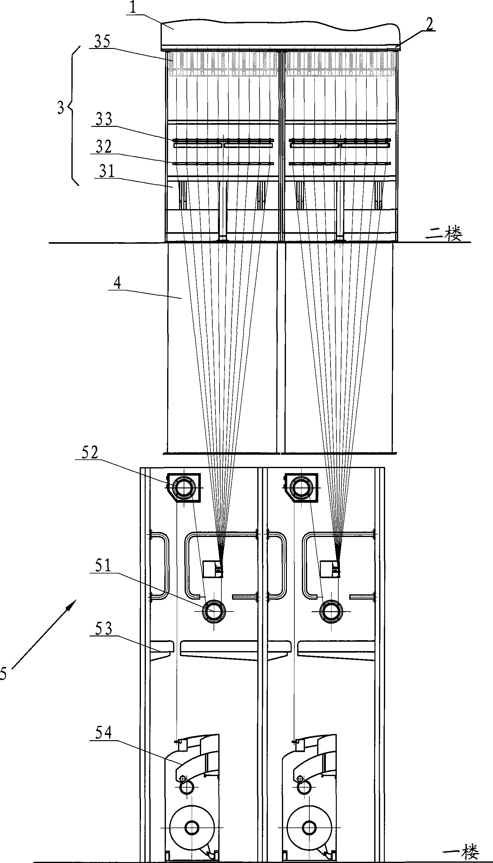 Spinning equipment for producing porous fine denier polyester POY