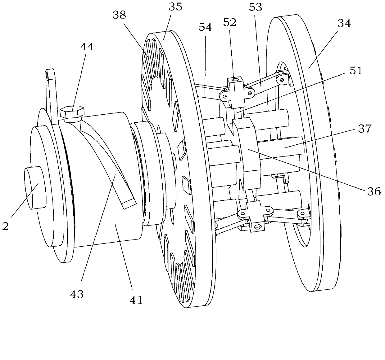 Magnetic eddy-current coupler