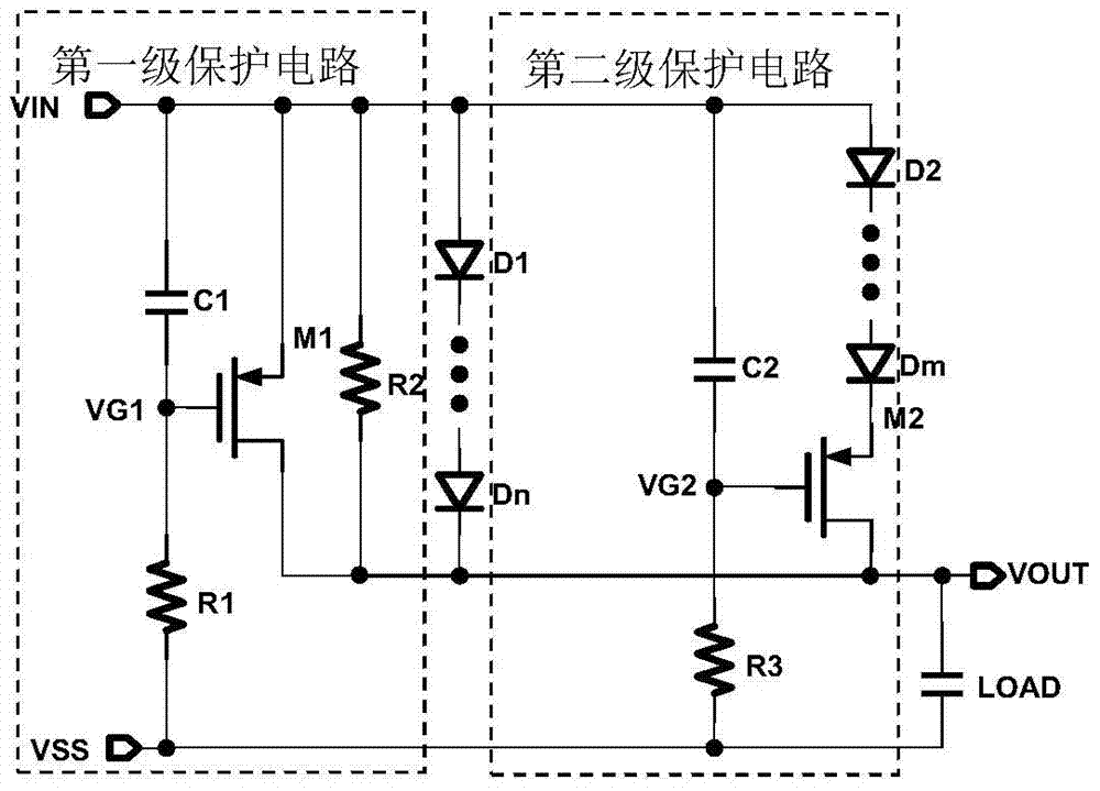 Power-on protection circuits and electronic equipment