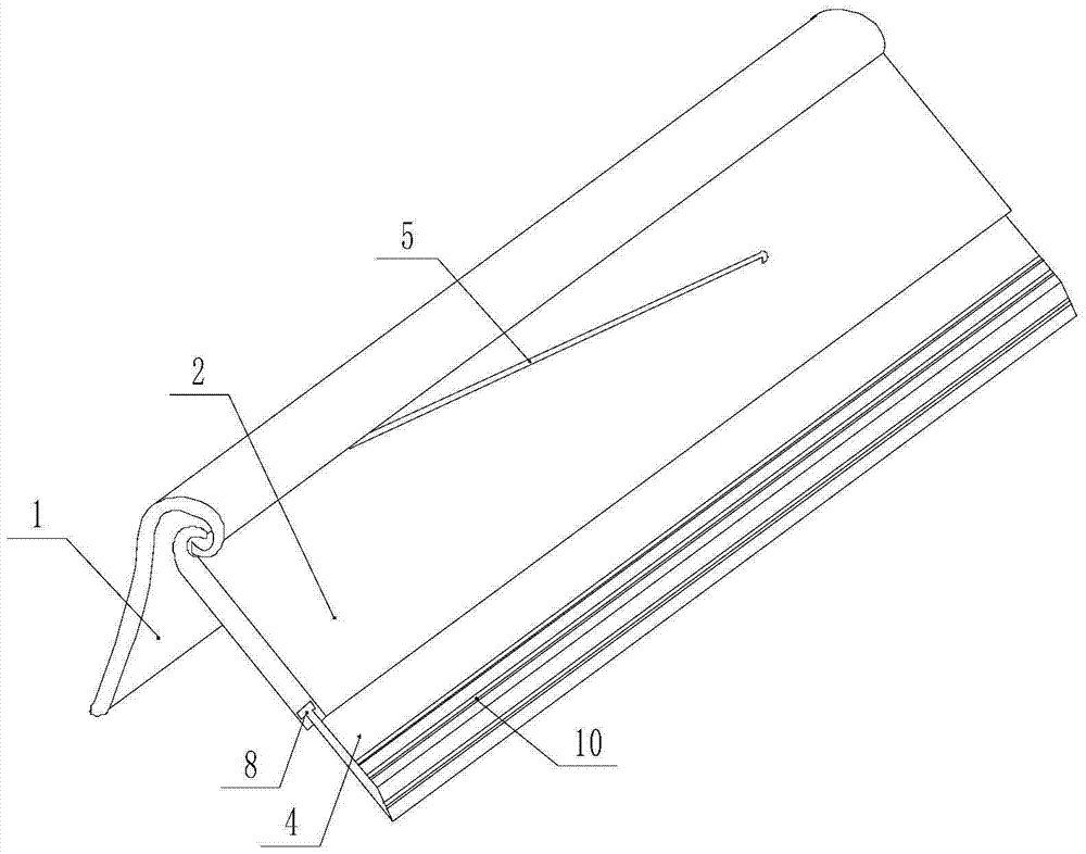 A door bottom sealing device