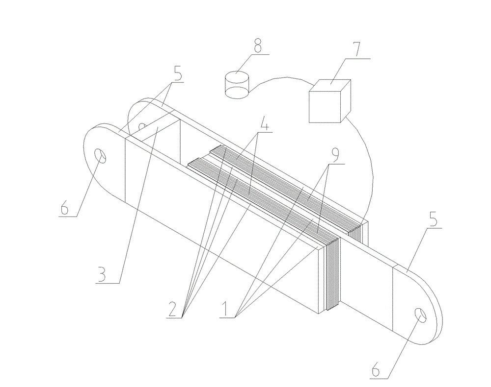 Viscoelastic damper capable of intelligently controlling damping force