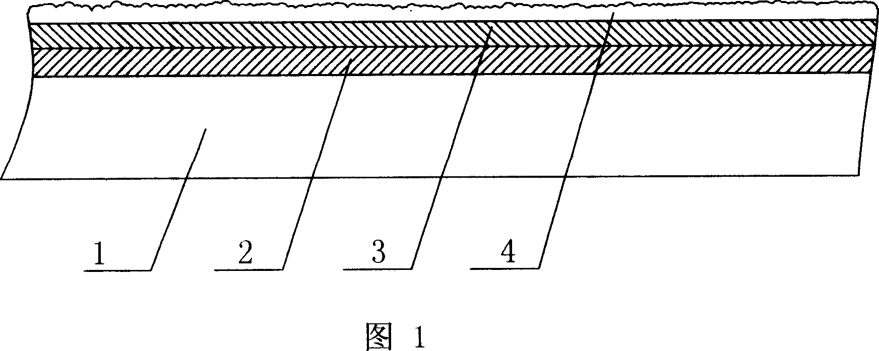 Cotton transfer printing paper and its machining method