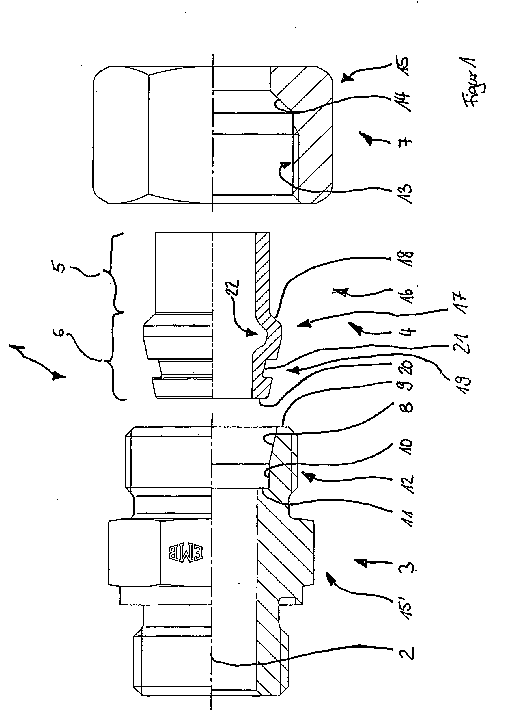 Pipe joint including a pipe and method for producing a joint section of a pipe joint