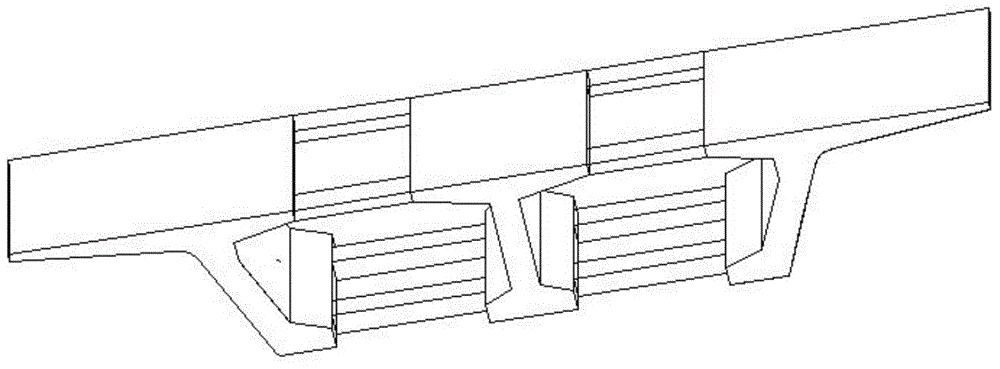 Pier top block of precast beam constructed by stub matching method