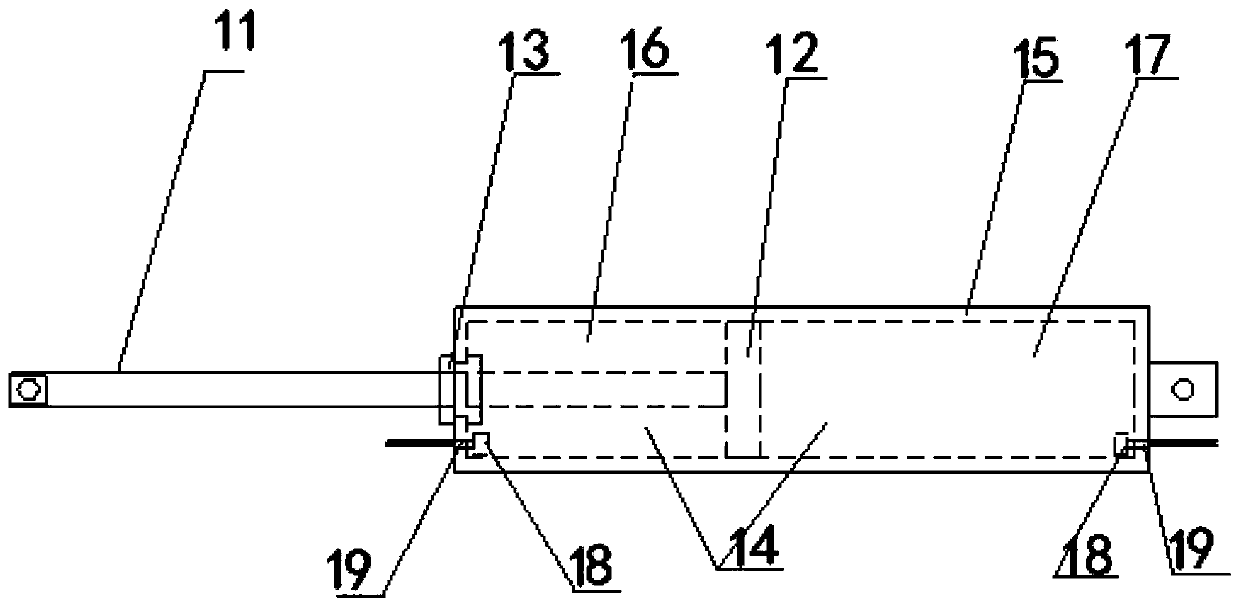 Gas spring damper, coaxial scanning switch terminal connector and control method