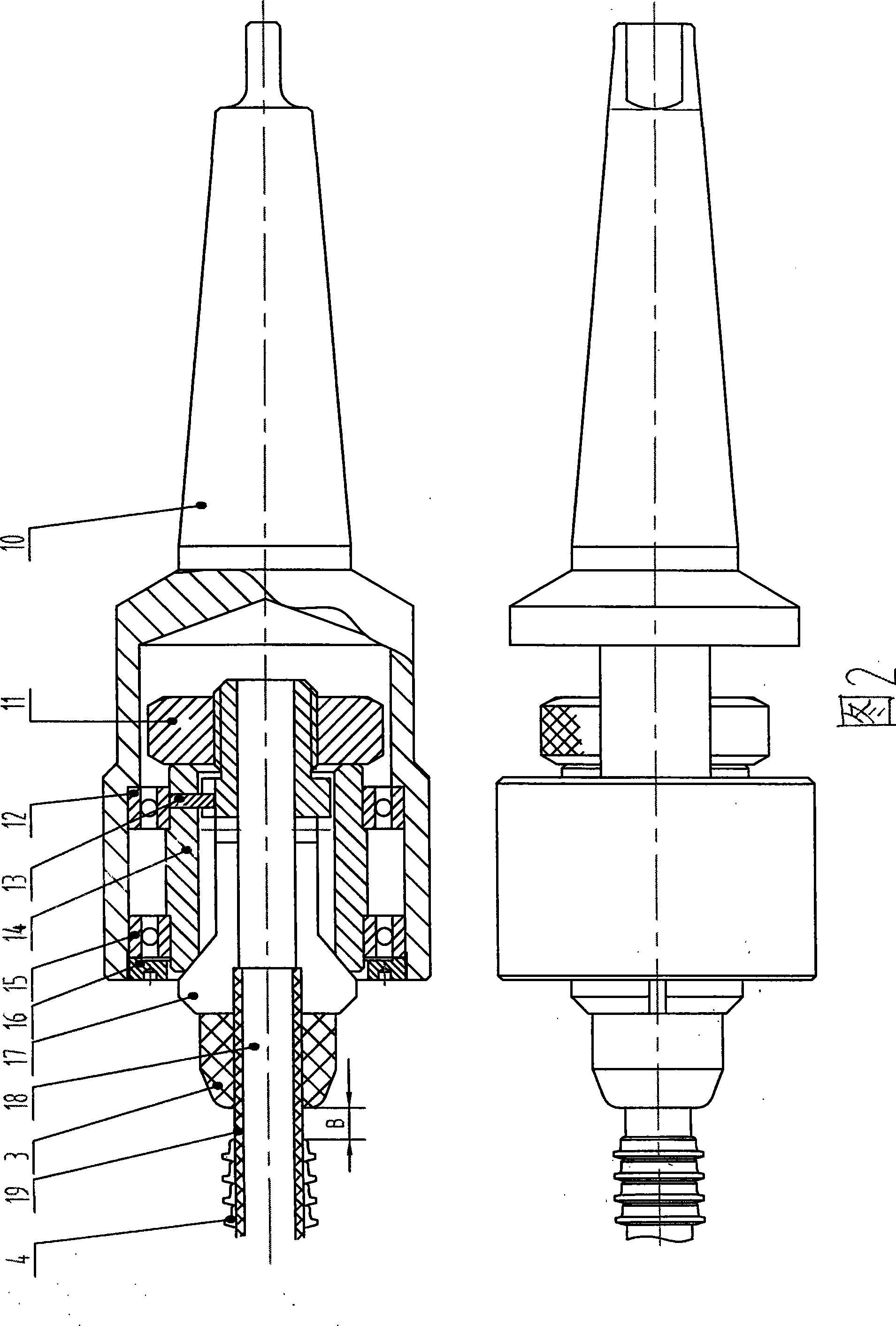 Method for polishing circular stainless-steel accurate parts on old machine tool