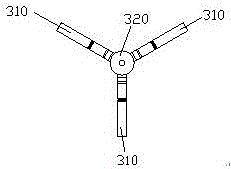 Flexible three-finger clamp holder having touch sensing function