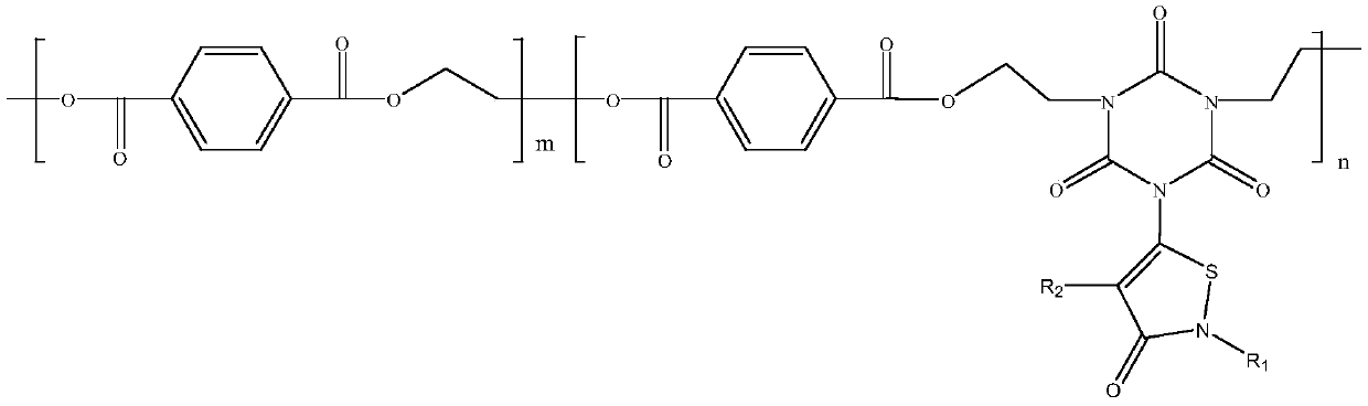 Novel PET material and preparation method thereof, pellet and fiber product