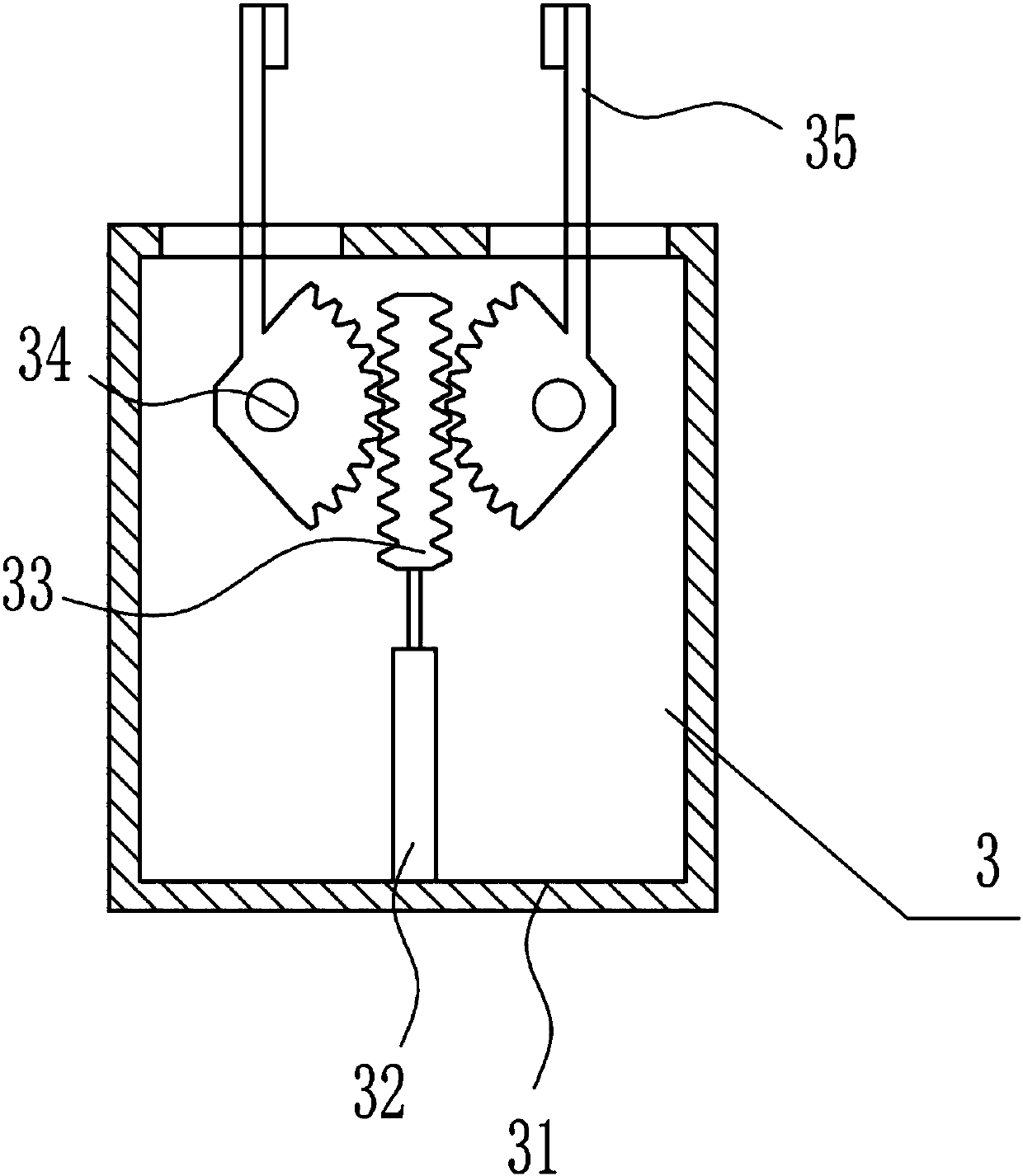 Cotton filling device for toy production