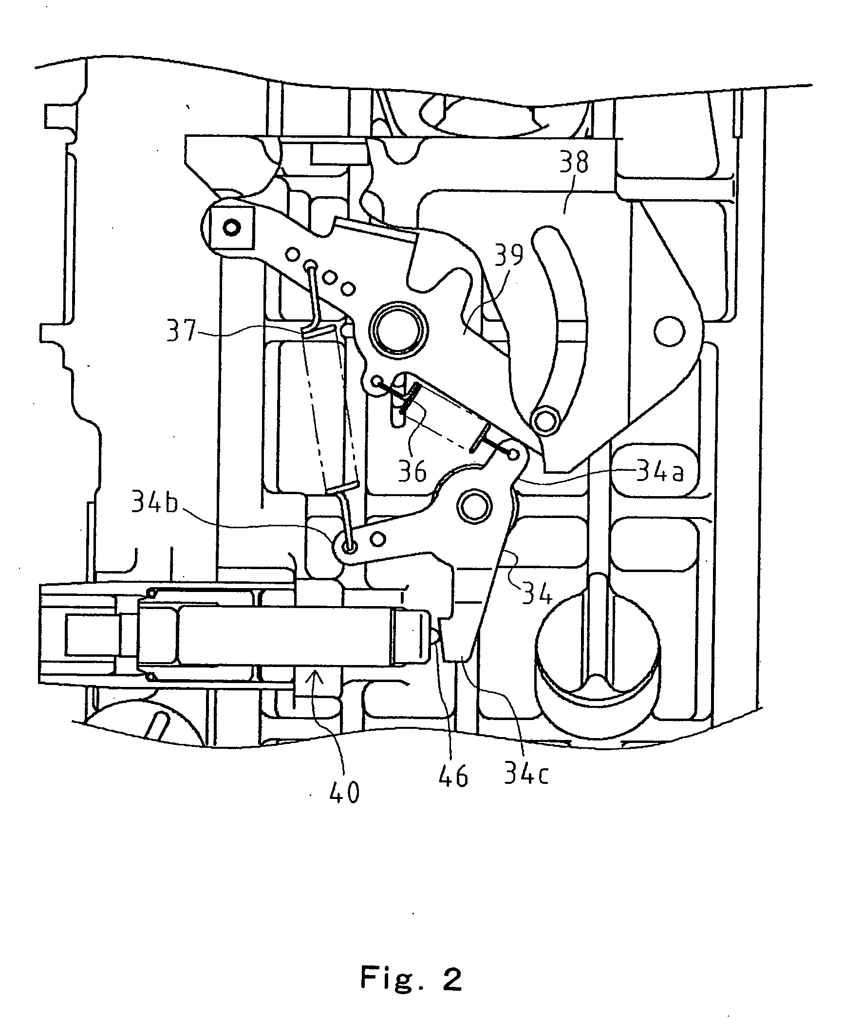 Exhaust gas recirculation device for engine