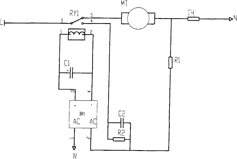 Heat protection circuit