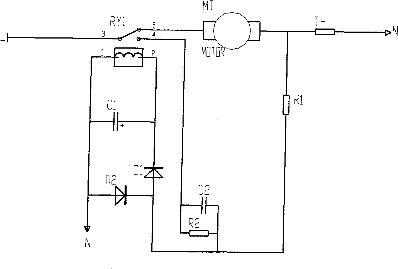 Heat protection circuit