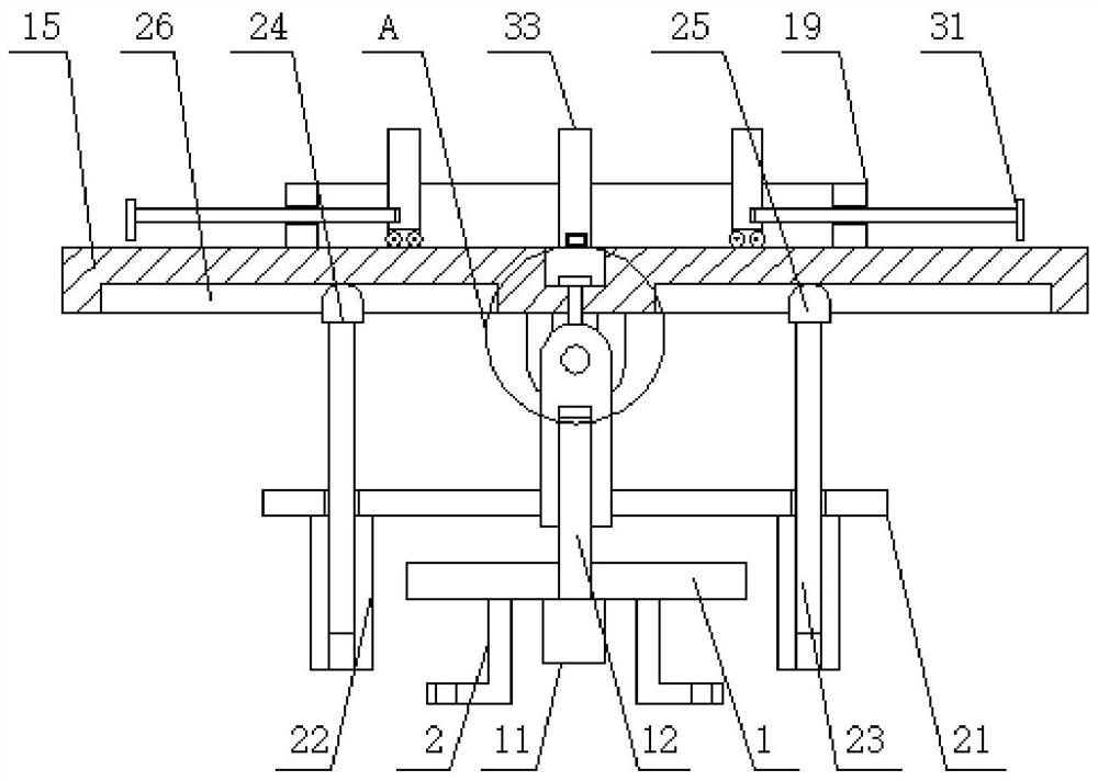 Inclination angle stepping adjusting mechanism and instrument machining positioning device thereof