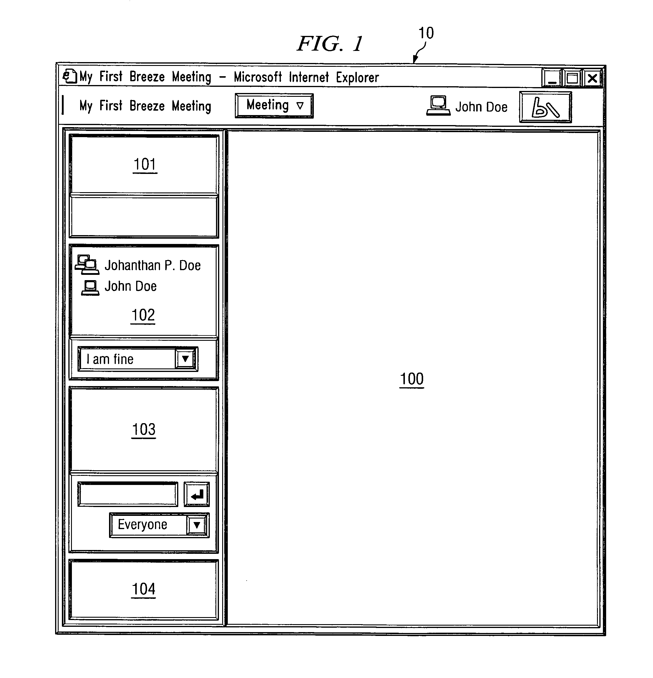 System and method for archiving collaborative electronic meetings