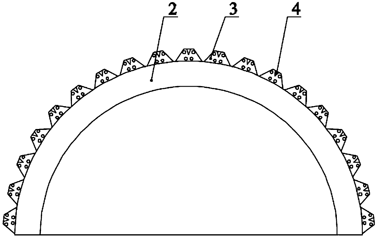 Hyperboloid metal roof and construction method thereof