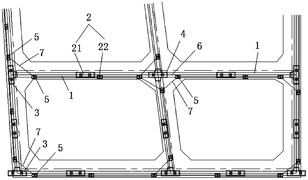 Electric power communication comprehensive cable pipe gallery