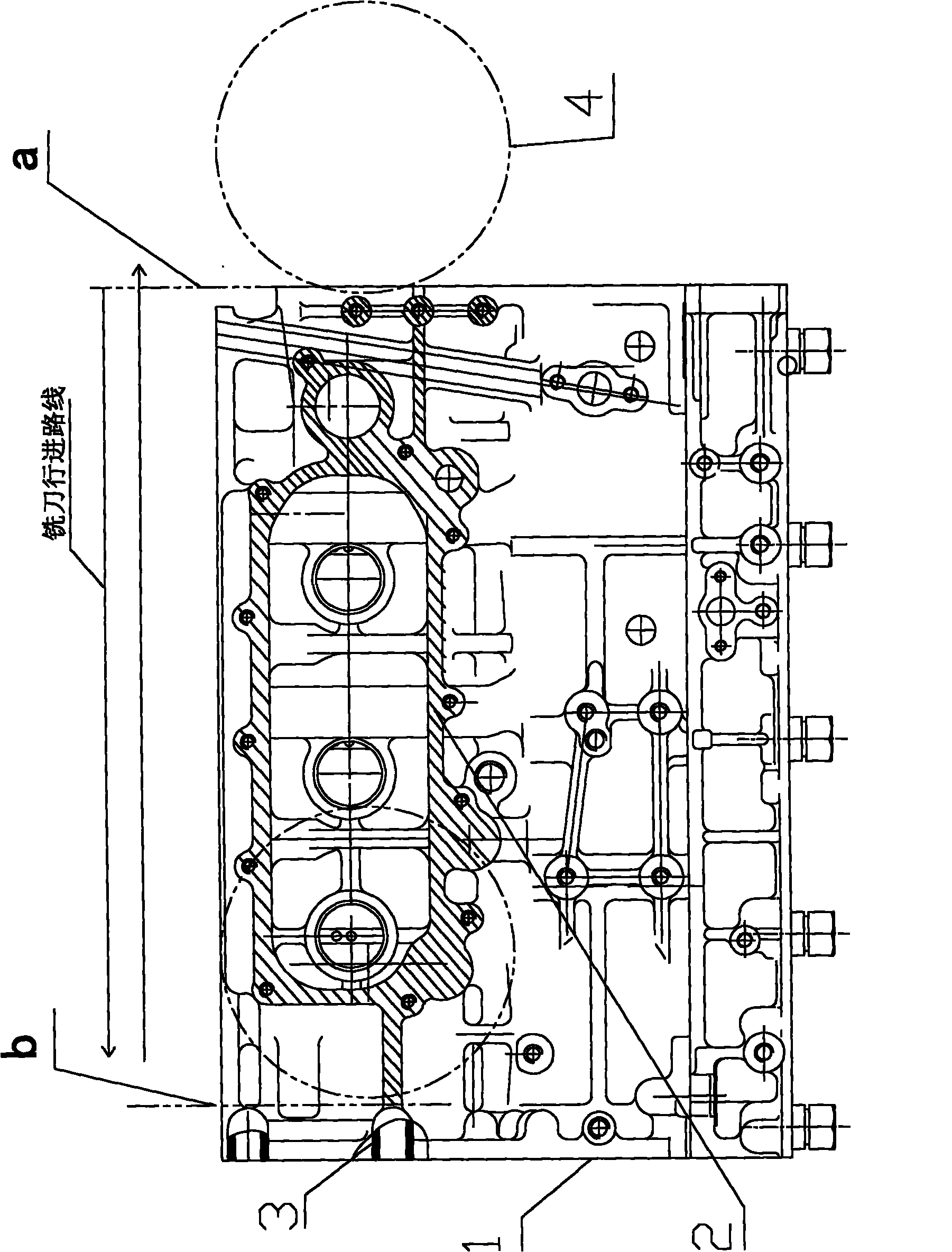 Milling technology with obstructed sealing surface