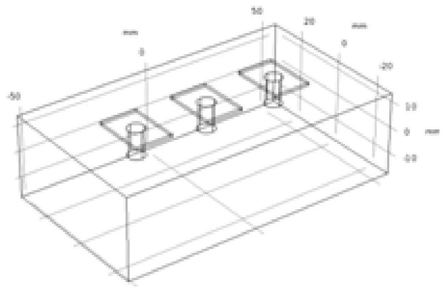 Centrosymmetric IGBT multi-module parallel connection device