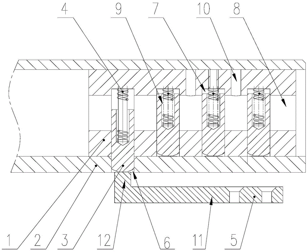 The length adjustment structure of the gun stock