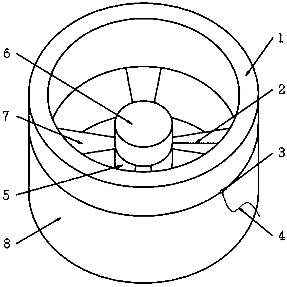 Optical fiber grating acceleration sensor based on diaphragm type equal-strength cantilever beam structure