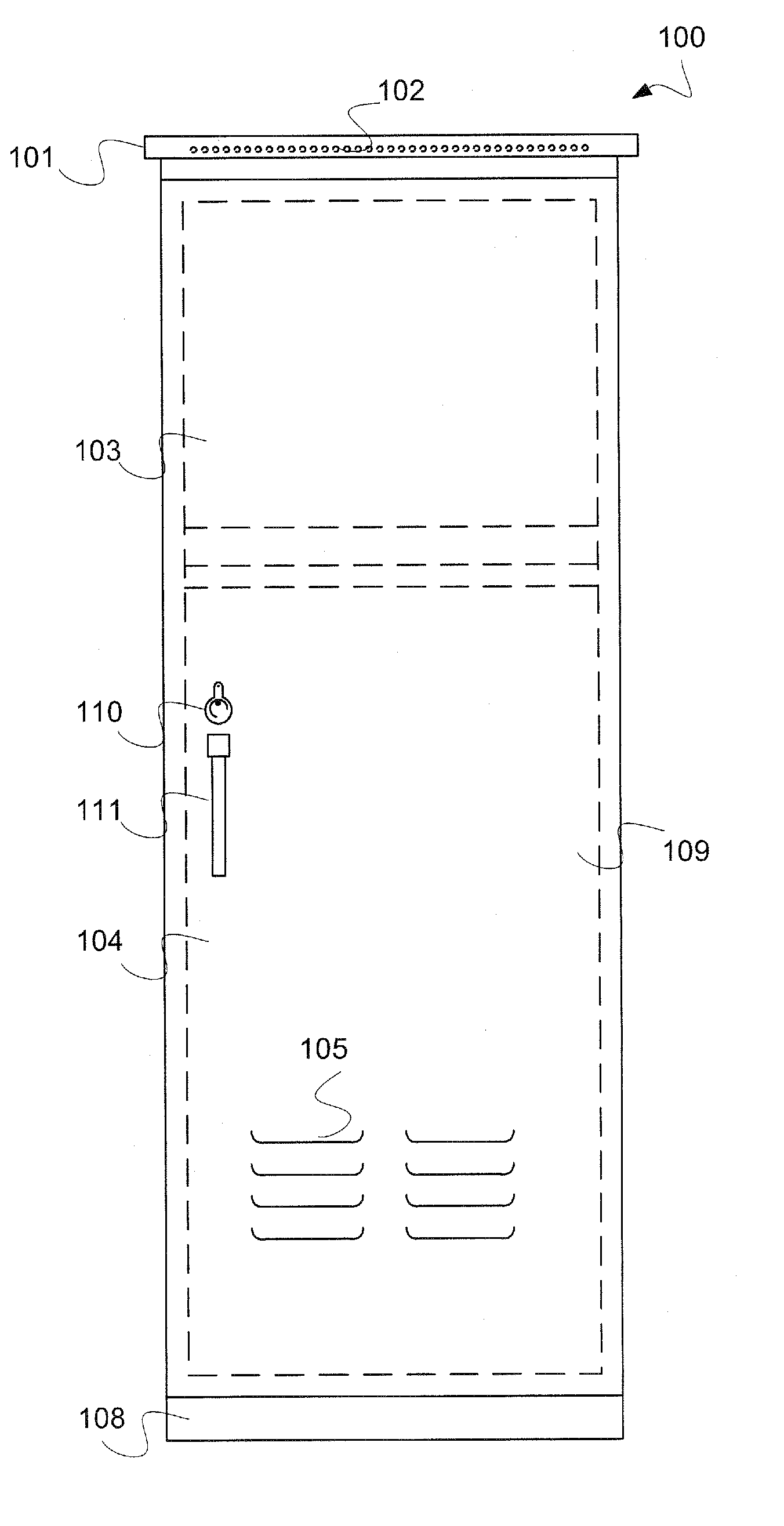 Apparatus and method for l-shaped cabinet