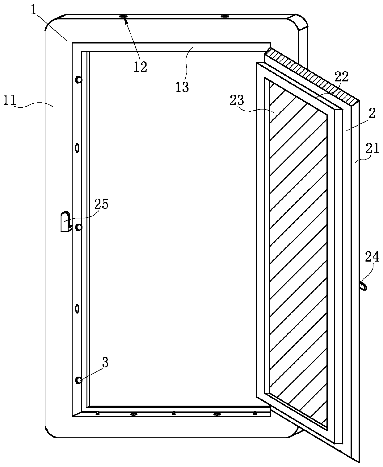 High-performance energy-saving thermal insulation bridge-cutoff aluminum alloy inswinging system window