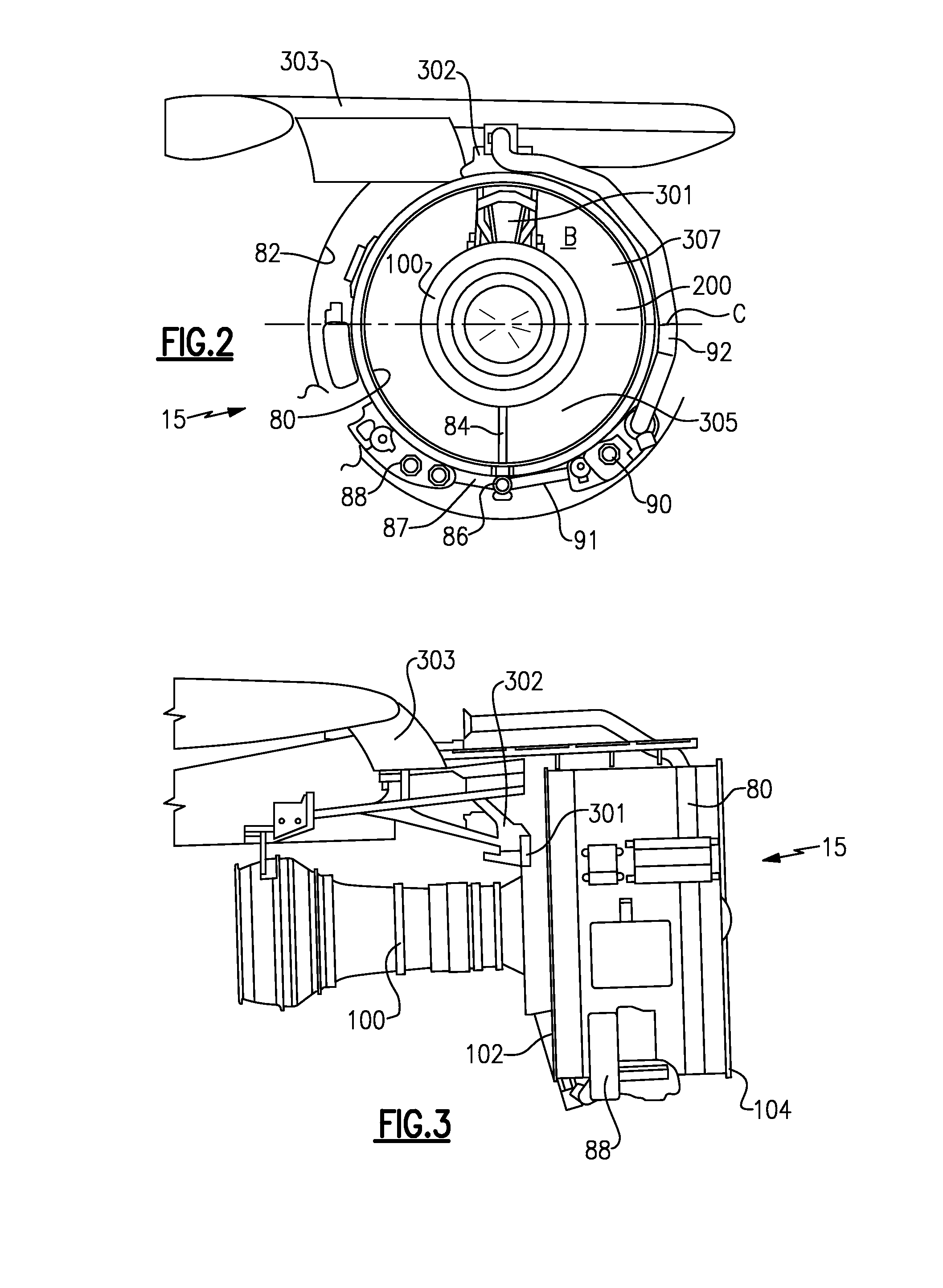 Gas Turbine Engine With Accessory Gear Box