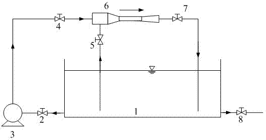 Ejecting-type jet flow cavitation generator and cavitation cell disruption device