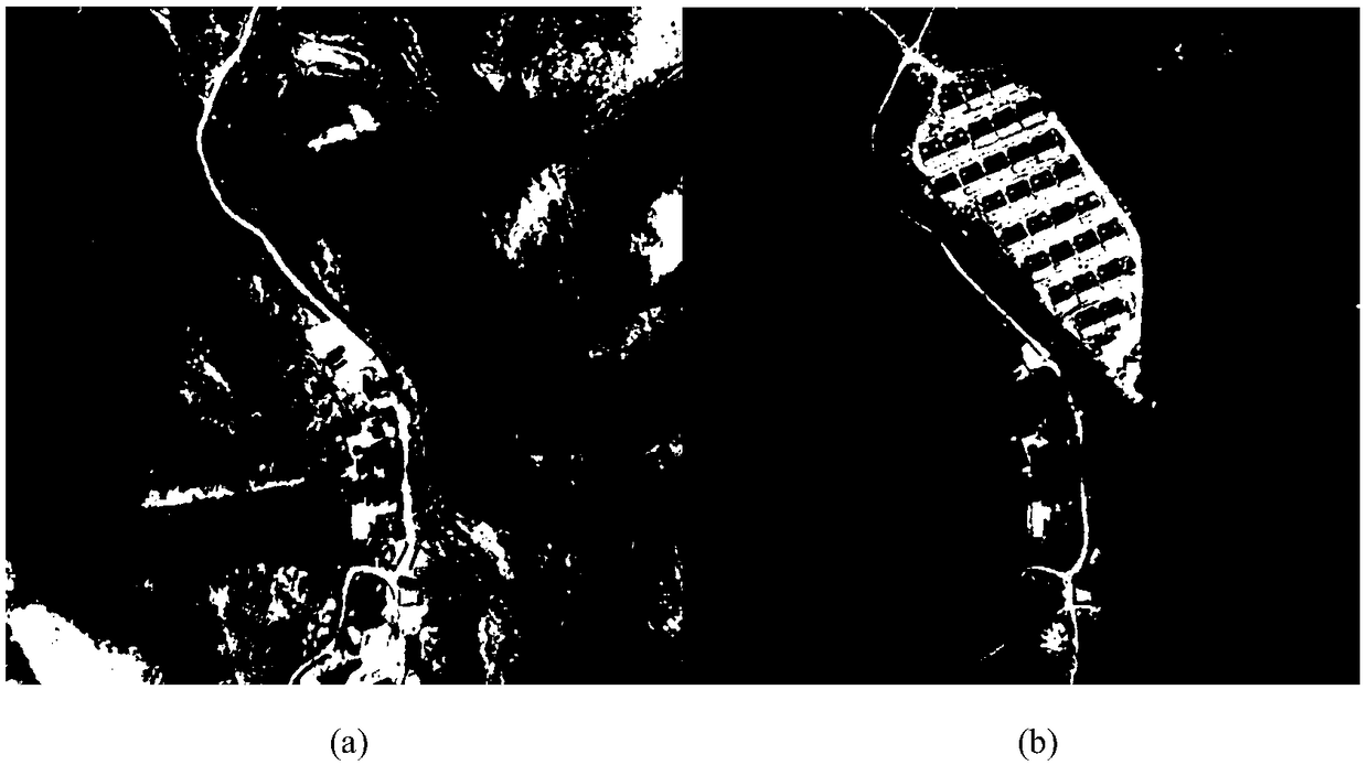 A mine environment change detection method based on high-score remote sensing image