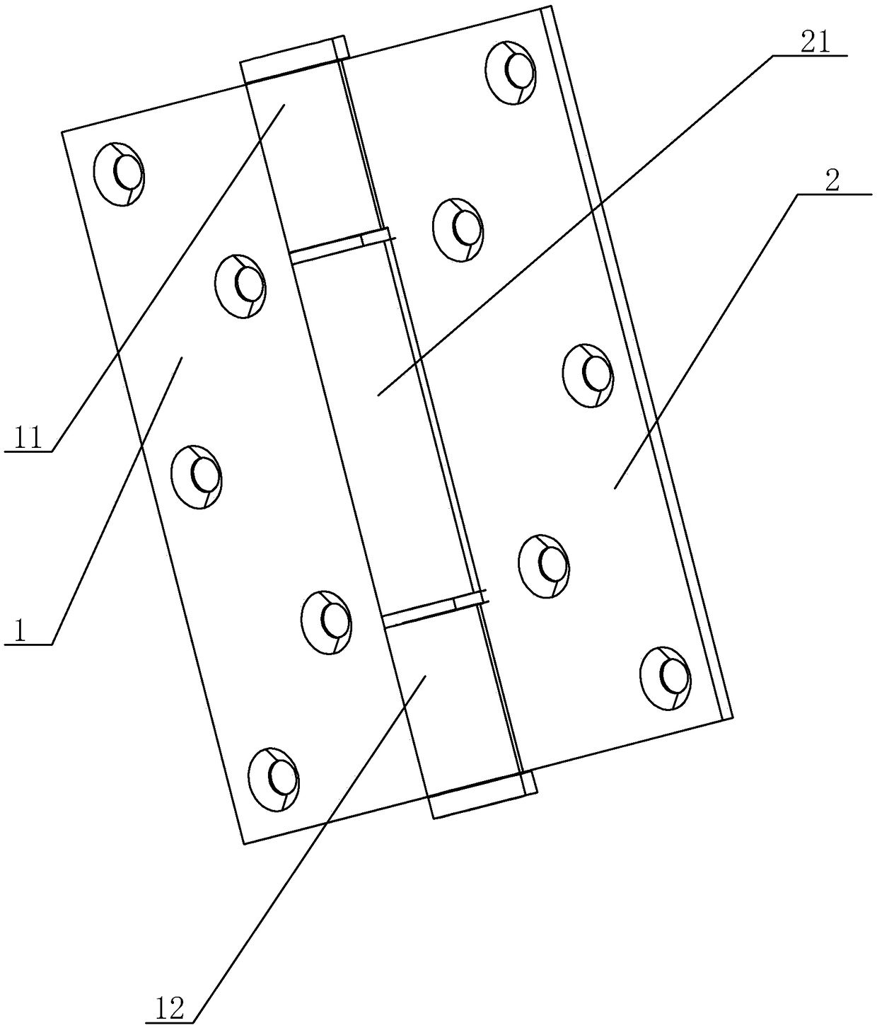 A spiral buffer hinge