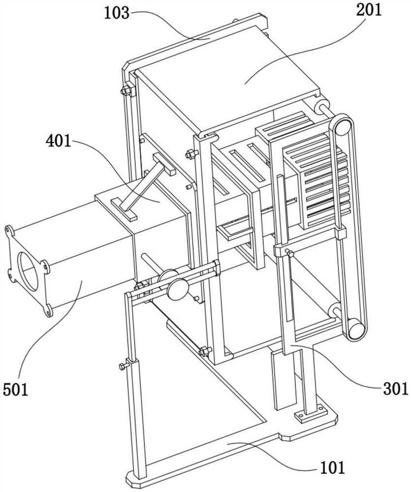 Computer air outlet acceleration device