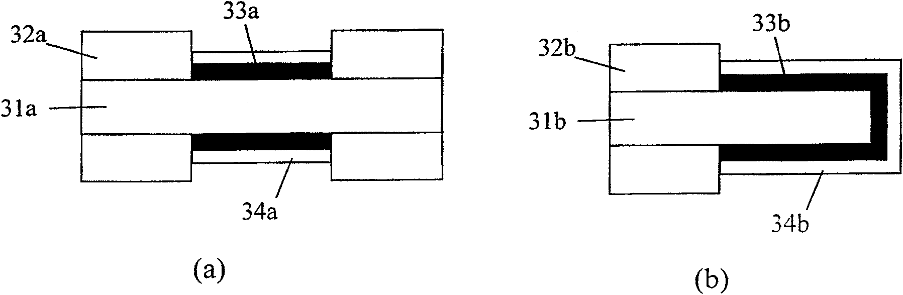 Fibre-optical microstructure Michelson interference SPR chemical and biological sensor and system