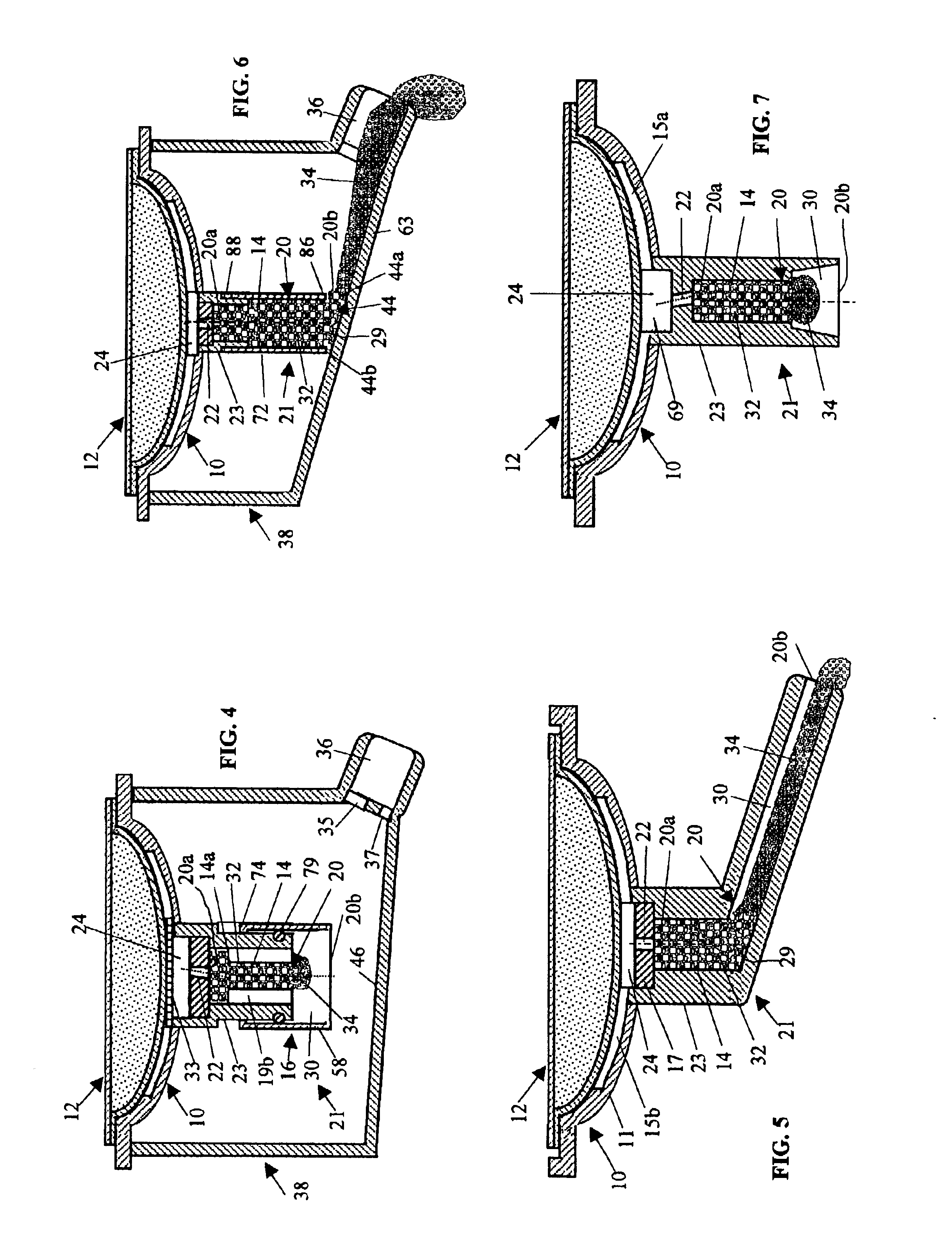 Device for making coffee drink having a crema layer
