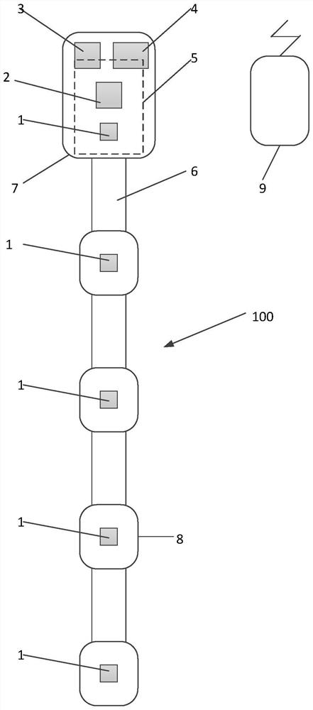 Wearable trunk posture monitoring system and manufacturing method