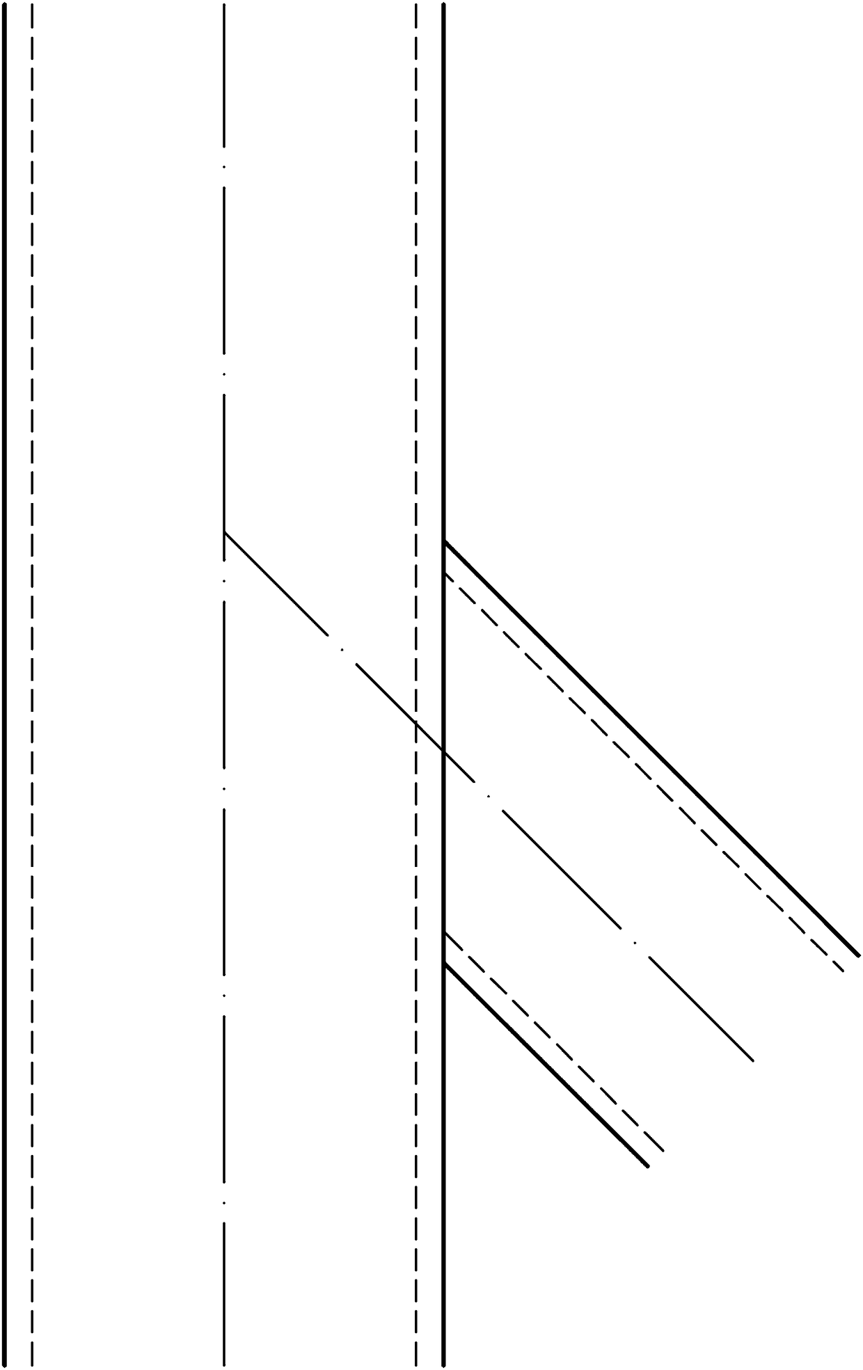 A welding treatment method suitable for steel pipe and steel pipe oblique combined forming