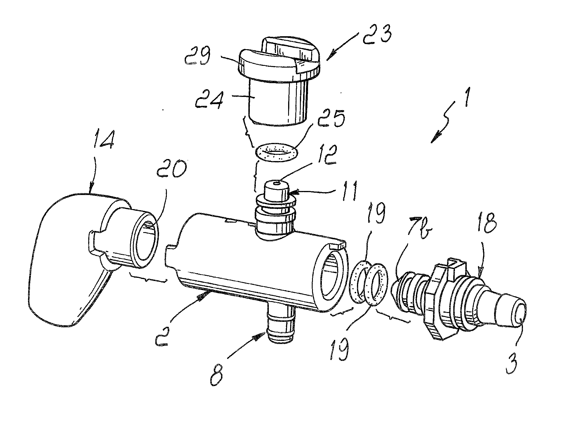 Device for heating and/or frothing milk for machines for preparing hot beverages such as a cappuccino