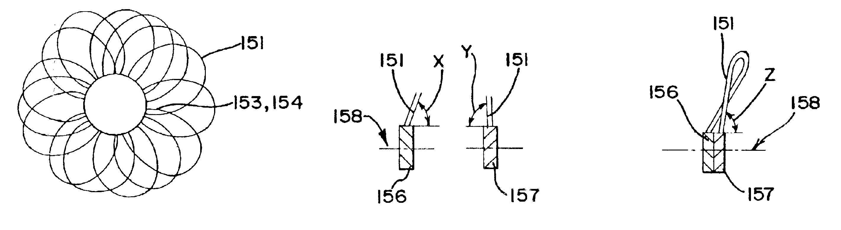 Device for plugging an opening such as in a wall of a hollow or tubular organ including biodegradable elements