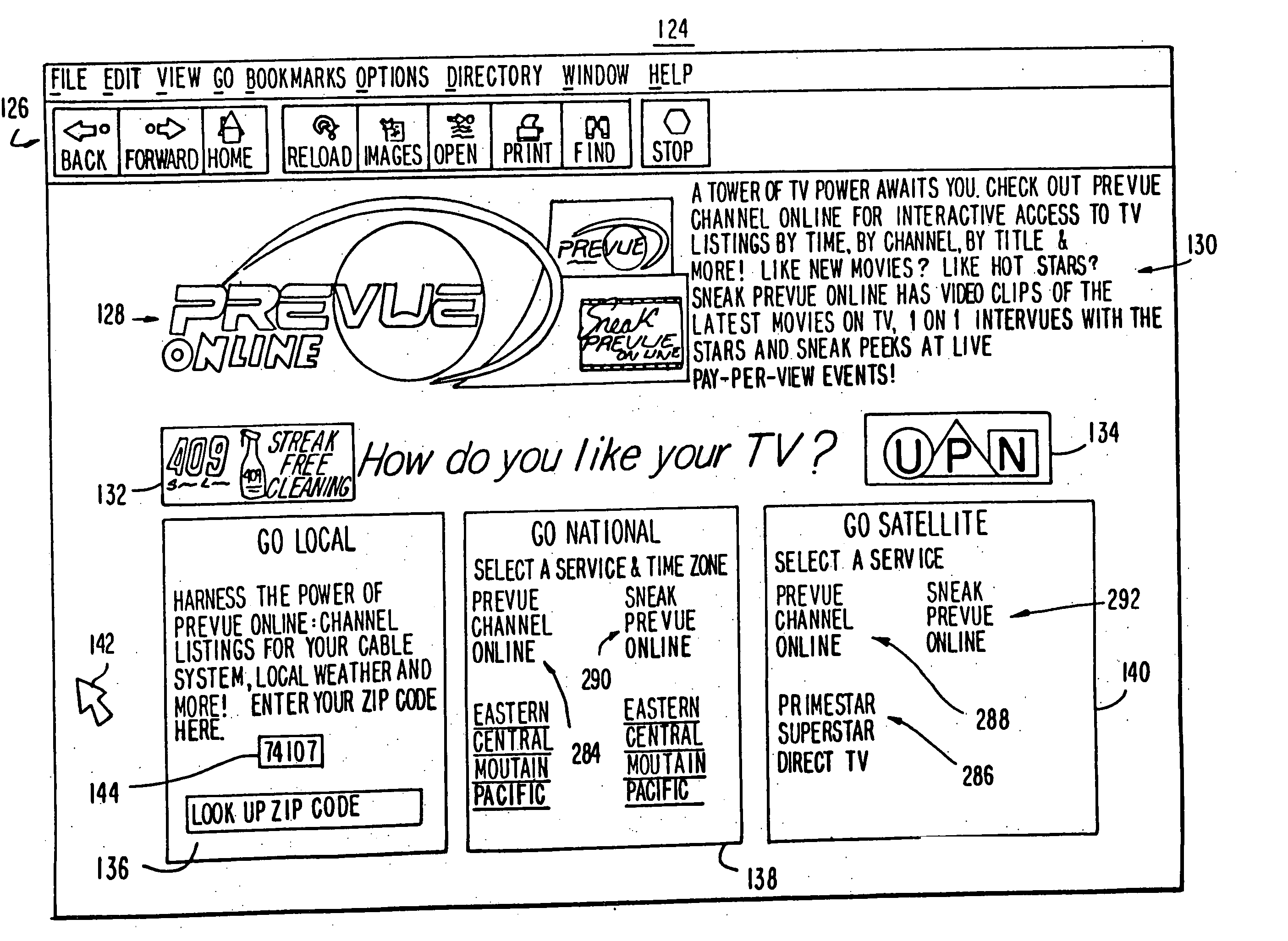 Internet television program guide system