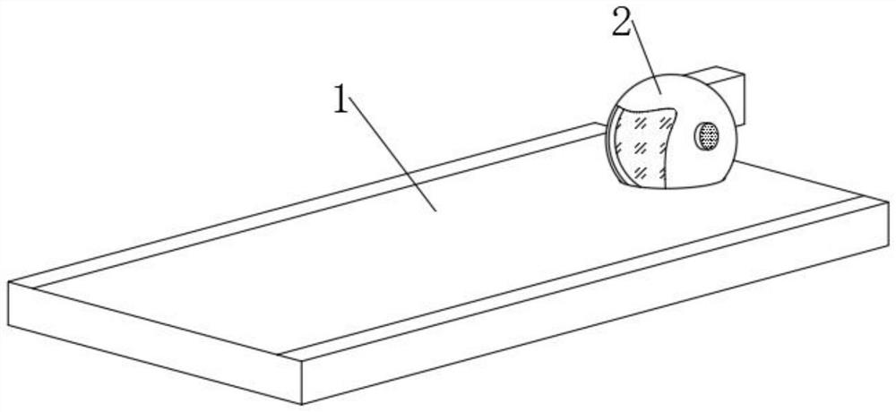 Multifunctional head fixing device for radiotherapy department