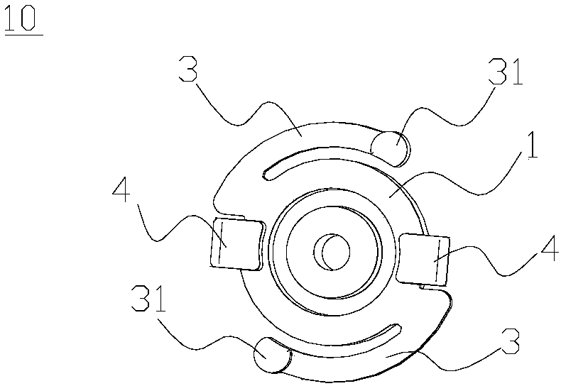 Support member for supporting circuit board and electric appliance box