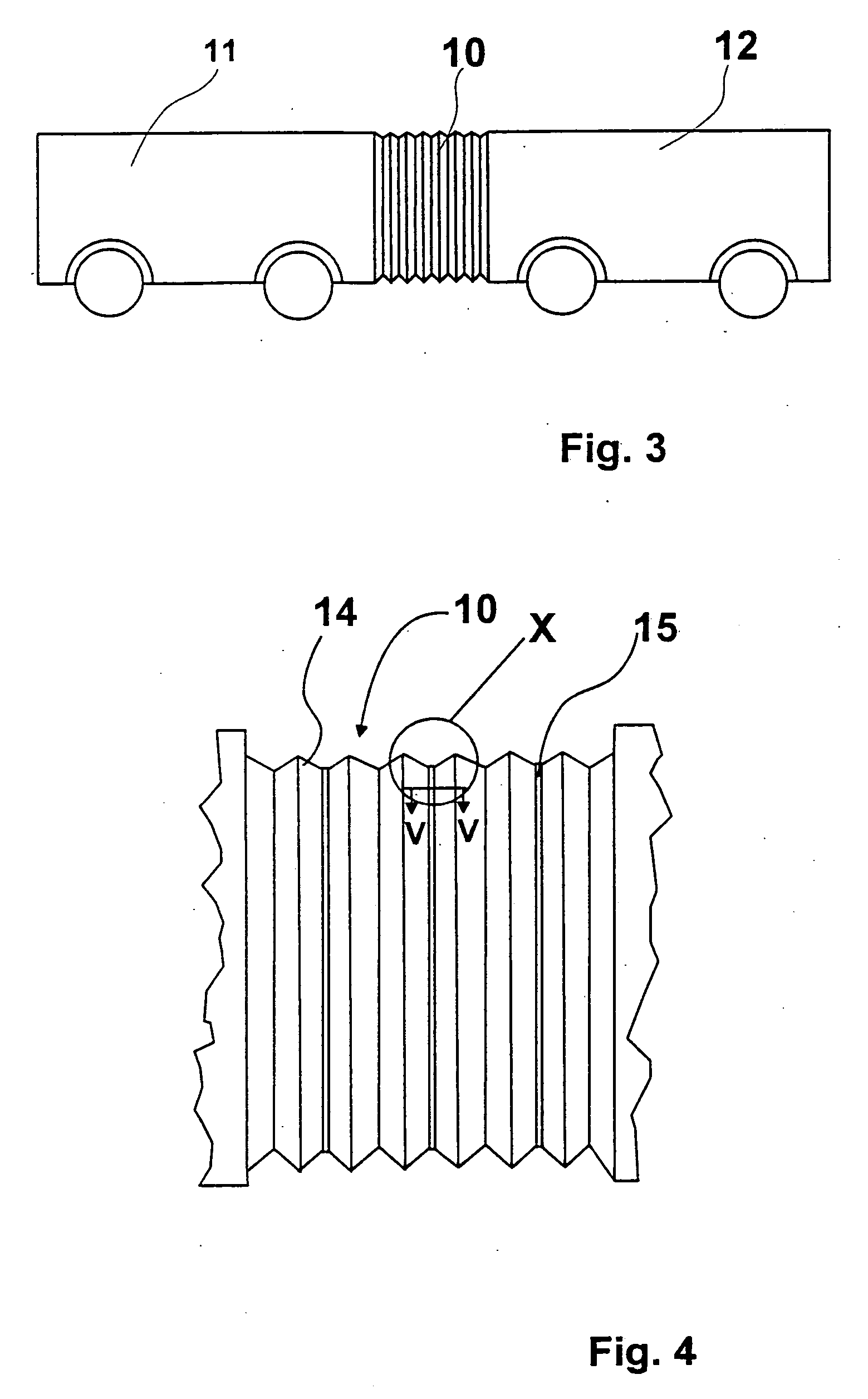 Fabric layer of a bellows