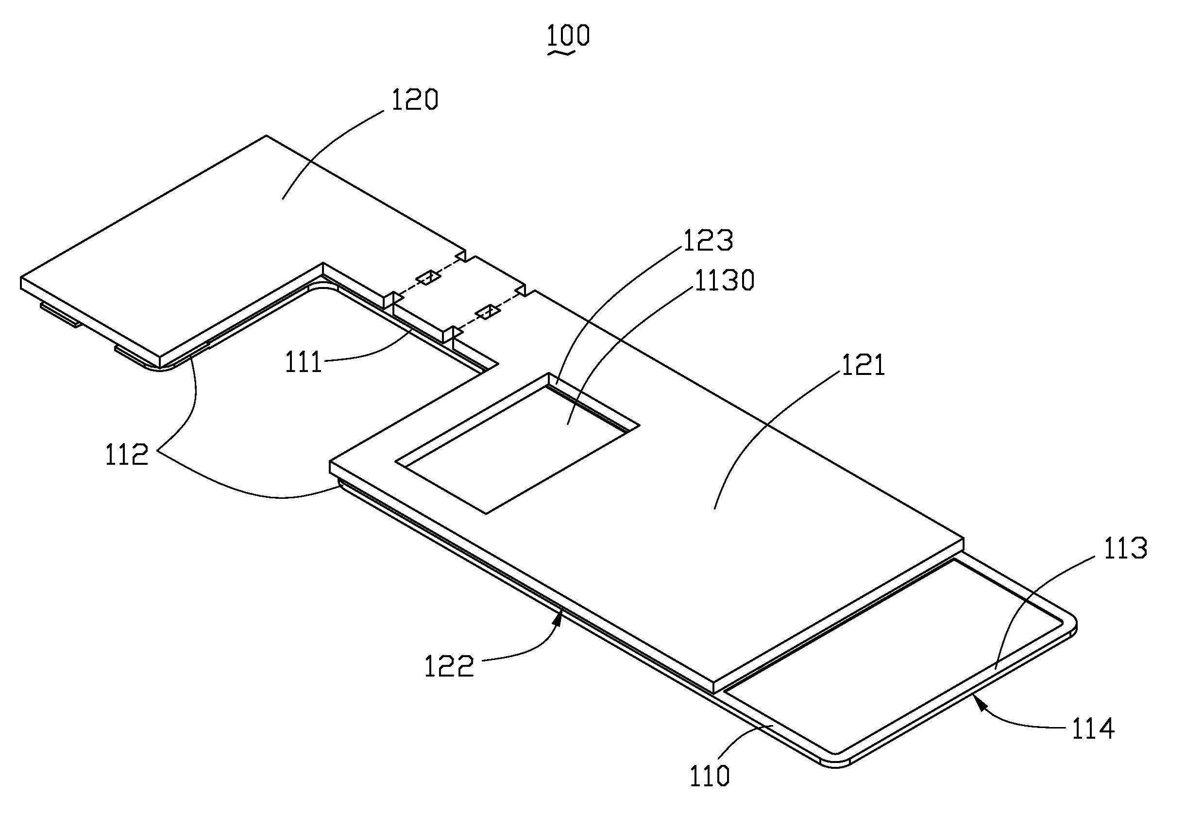 Flexible printed circuit board for use in surface-mount technology