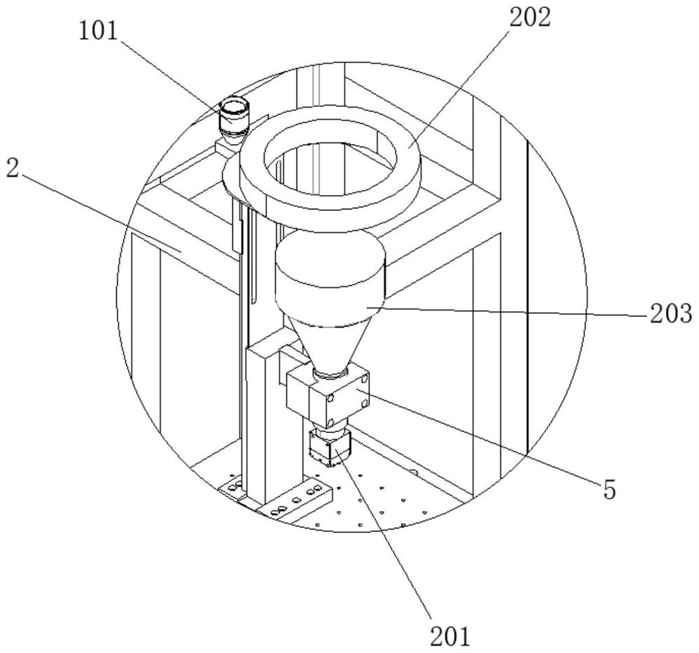 Size measurement system and dimension measurement method for filter