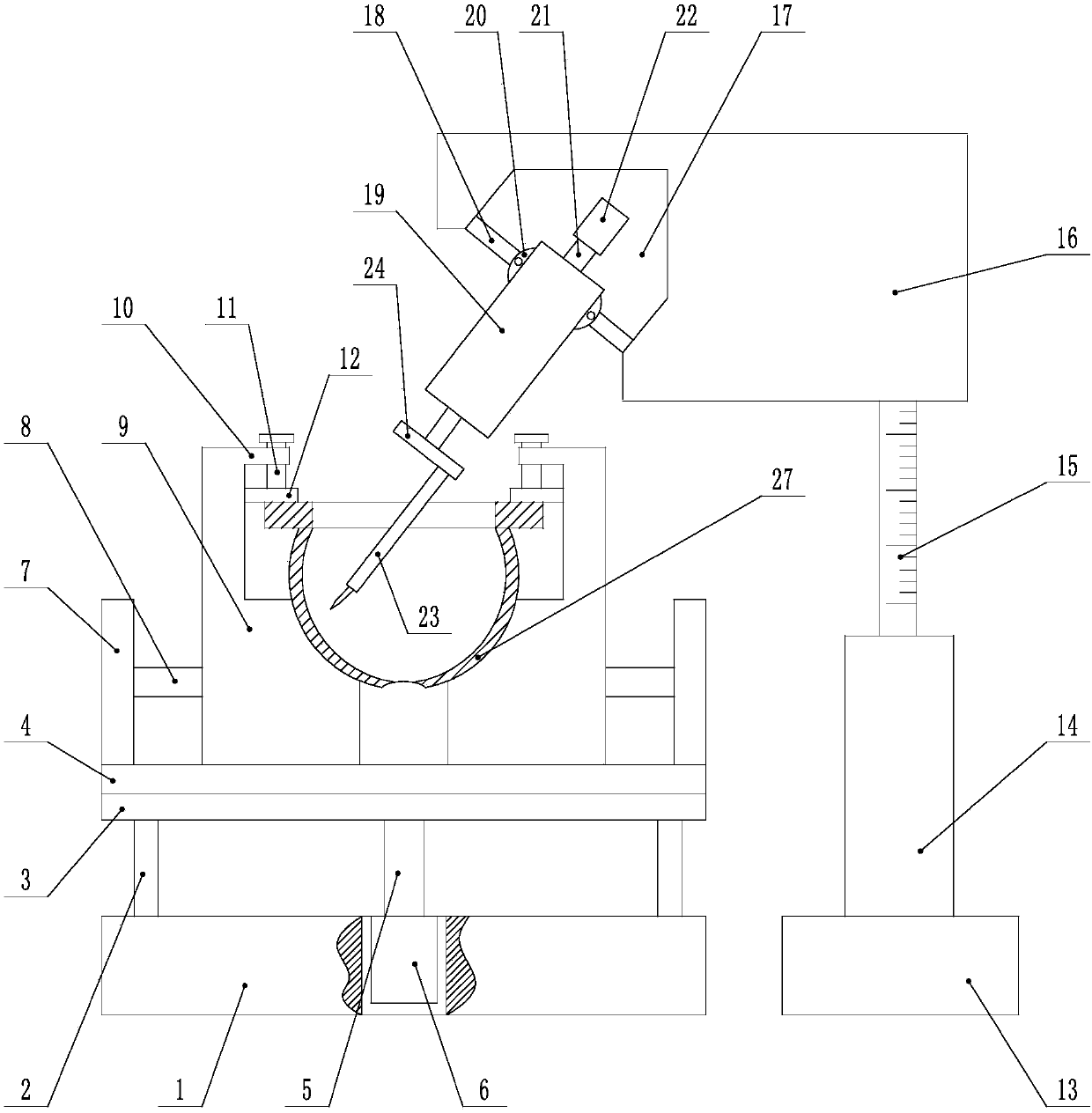 Air cylinder cover mold spraying method capable of achieving uniform spraying
