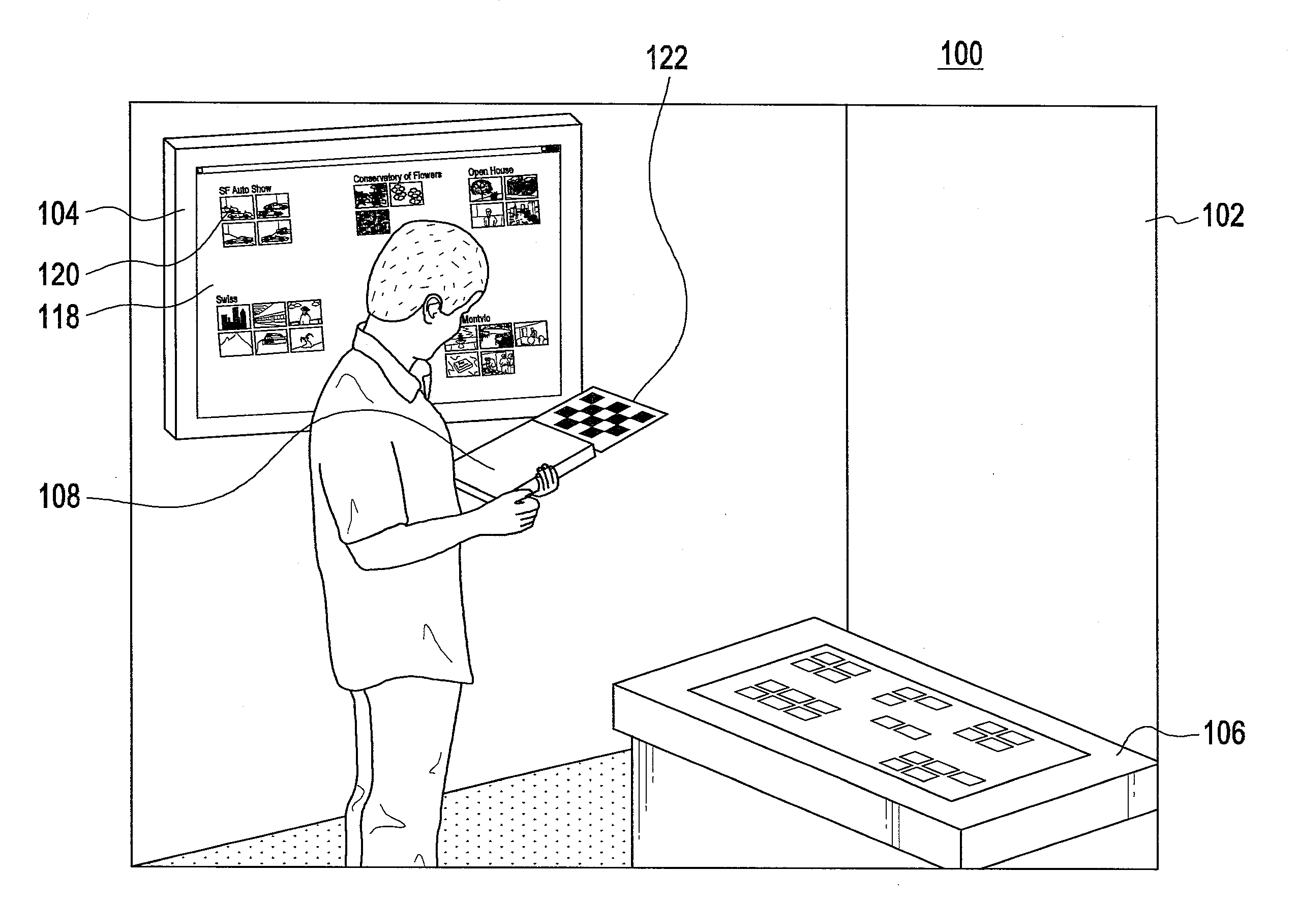Systems and methods for information visualization in multi-display environments