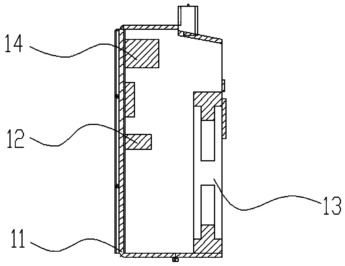 Gas stove with automatic cooling igniter and control method thereof