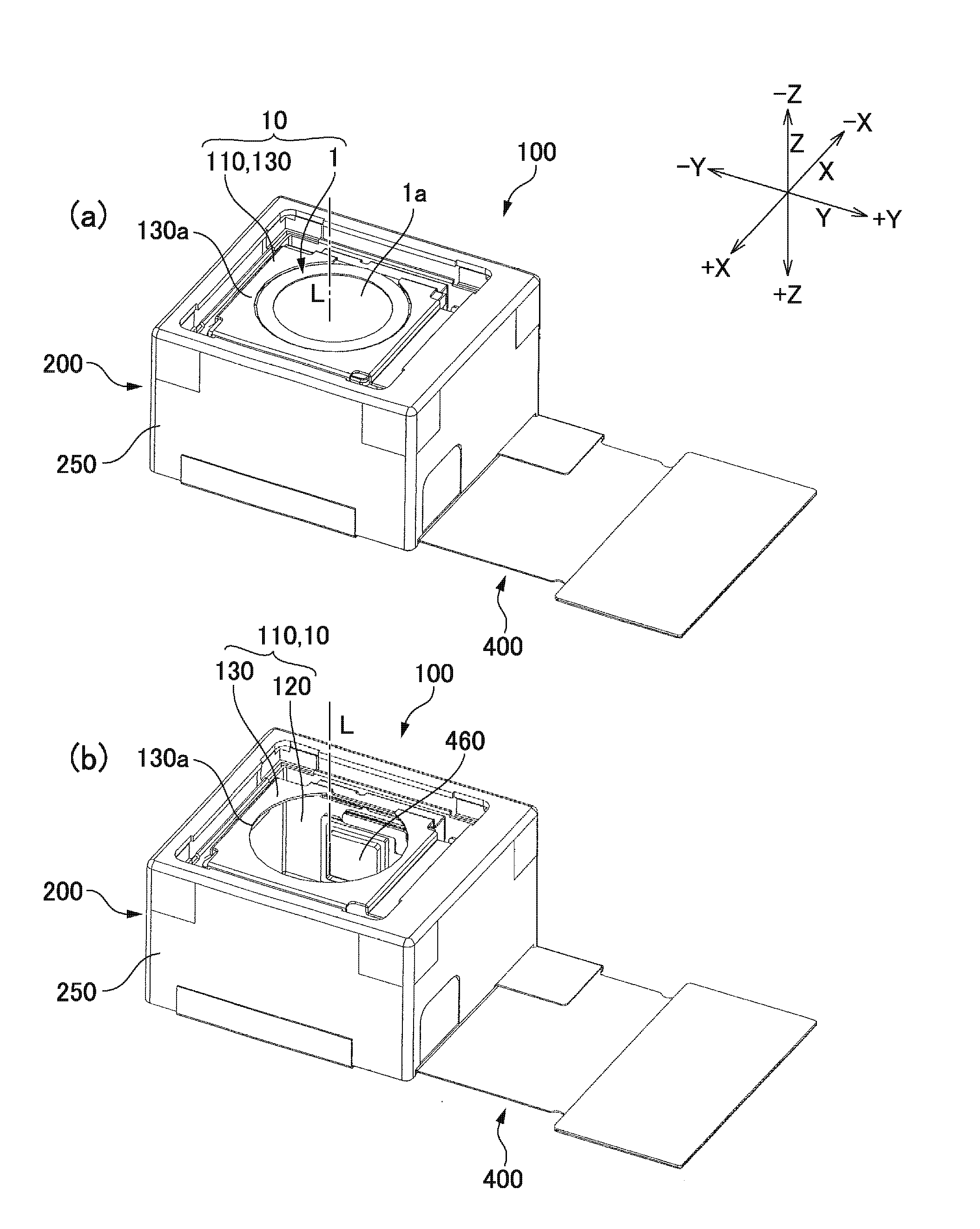 Optical unit with shake compensation function